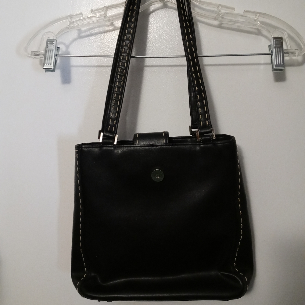 👜GUESS VINTAGE LEATHER POCKET BOOK - Picture 2 of 16